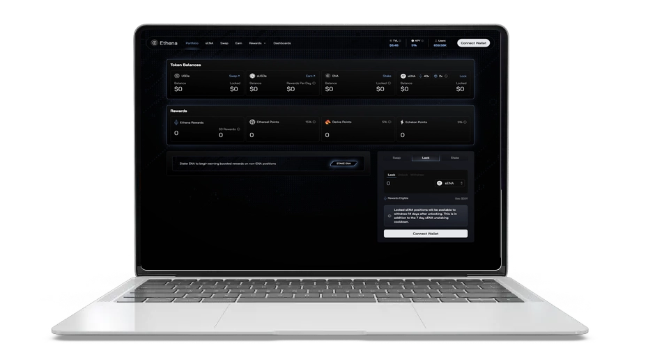 Ethena USDe: Stablecoin apoiada em criptomoedas com rendimento real