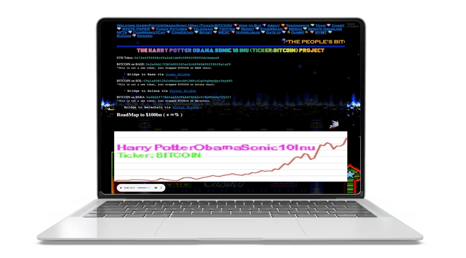HarryPotterObamaSonic10Inu (ETH) Meme Coin Overview