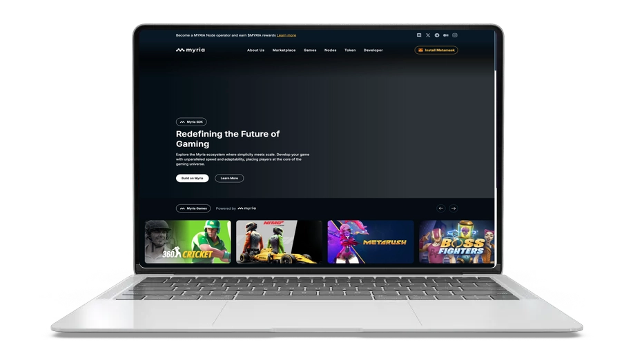 Myria: A Scalable Gaming Token