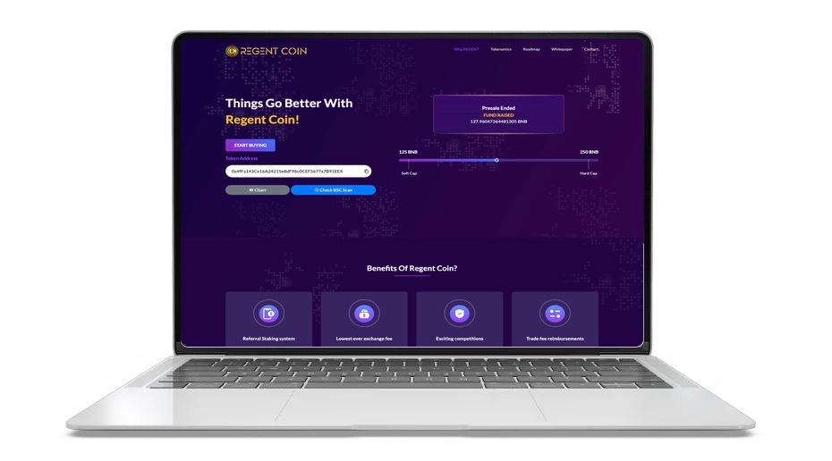 Regent Coin: il tuo portale per pagamenti in criptovaluta a basso costo