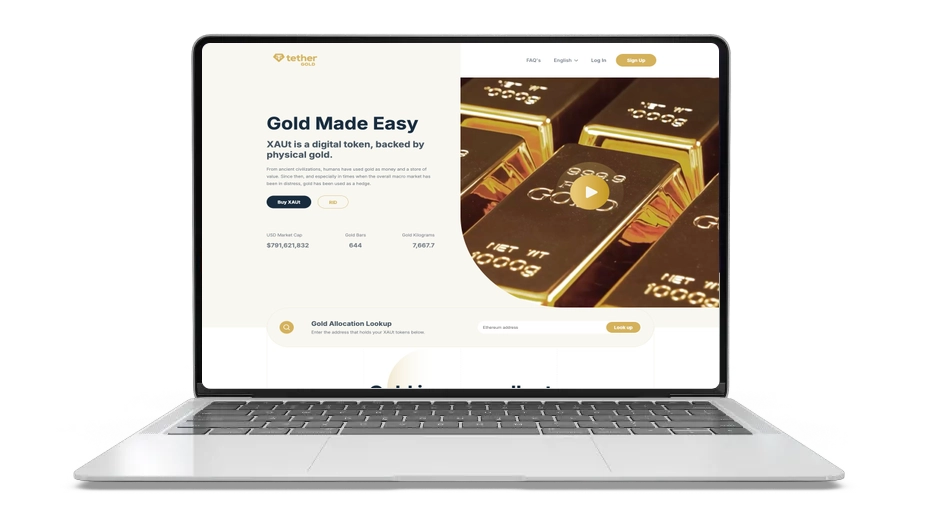 Tether Gold (XAUt): Riktigt guld i en kryptotoken