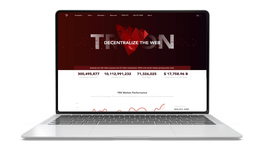 TRON (TRX): Blockchain rápido e escalável